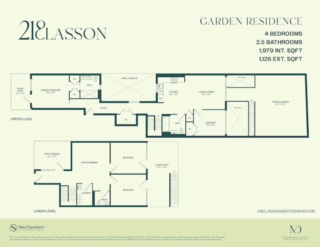 218 Classon Ave Unit Th, New York City, NY 11205 - property floor plan