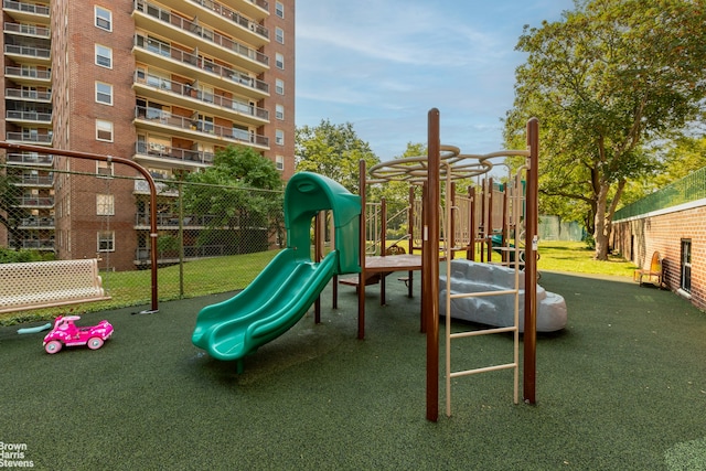 view of community playground