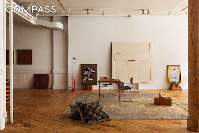 515 Broadway Unit 4B, New York City, NY 10012 - misc room with wood finished floors