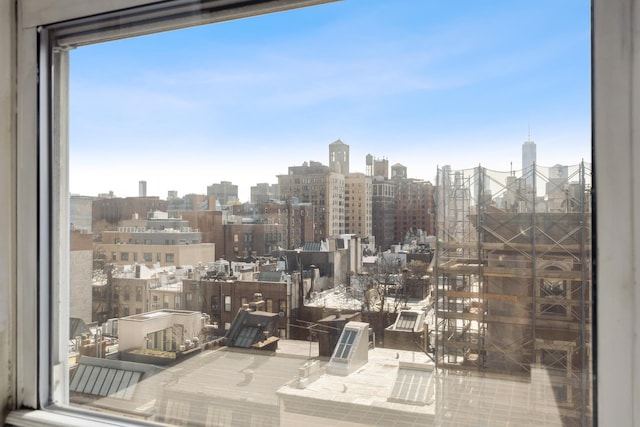 view of city