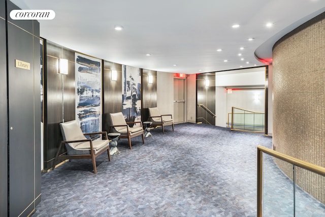 233 E 69th St Unit 6A, New York City, NY 10021 - common area featuring recessed lighting