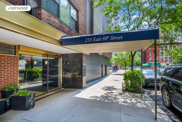 233 E 69th St Unit 6A, New York City, NY 10021 - exterior space featuring brick siding