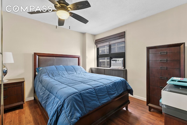 333 Pearl St Unit 6K, New York City, NY 10038 - bedroom featuring wood finished floors, a ceiling fan, and radiator