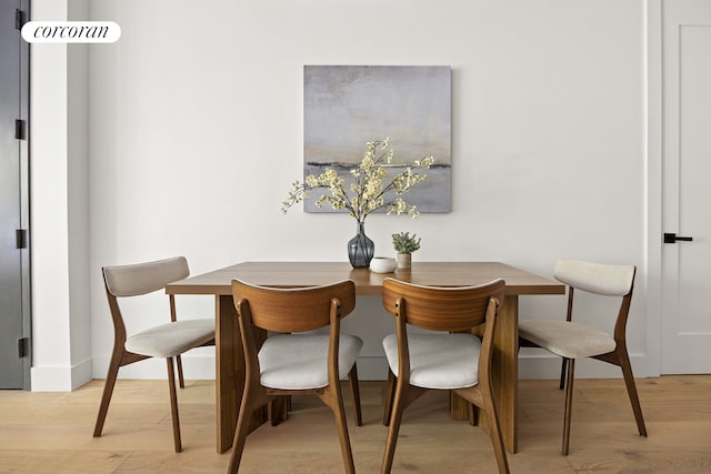 1198 Jefferson Ave Unit B, New York City, NY 11221 - bedroom with baseboards and light wood-style floors