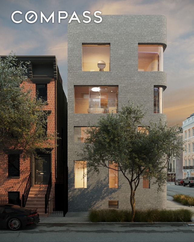 276 Berry St, New York City, NY 11249 - view of property at dusk