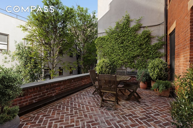 125 W 15th St, New York City, NY 10011 - view of patio with outdoor dining space