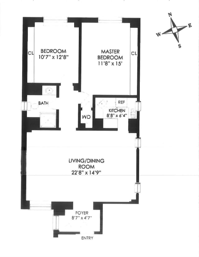 108 E 66th St Unit 9A, New York City, NY 10065 - property floor plan
