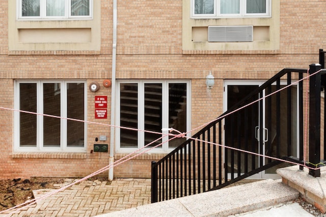 6 Arc Pl Unit C1, New York City, NY 10306 - property entrance featuring brick siding