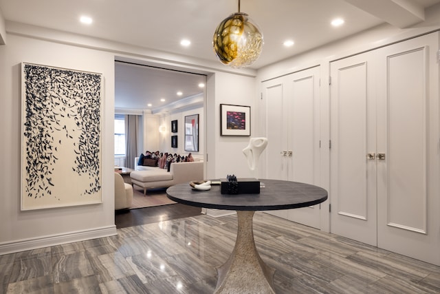 220 E 73rd St Unit 6Cde, New York City, NY 10021 - interior space with recessed lighting