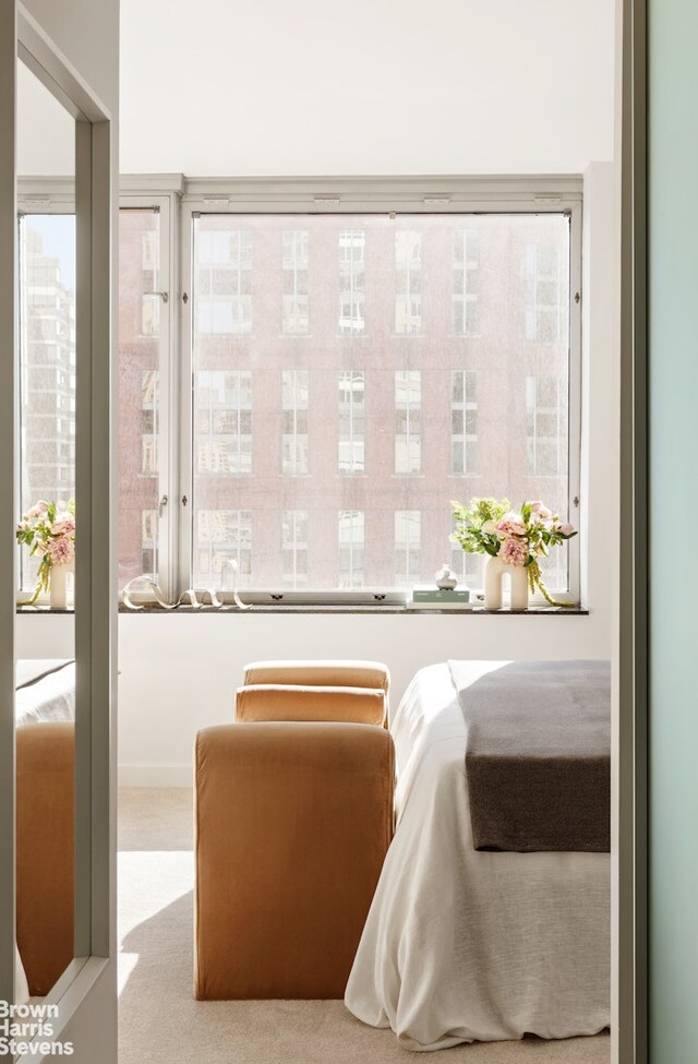 150 Columbus Ave Unit 18F, New York City, NY 10023 - sitting room featuring carpet flooring