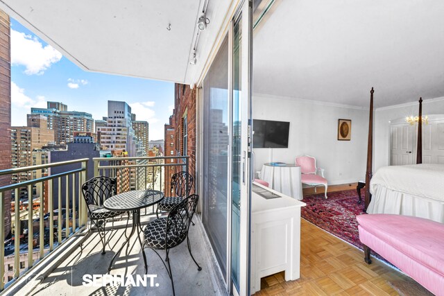 132 E 35th St Unit 16Gh, New York City, NY 10016 - view of balcony