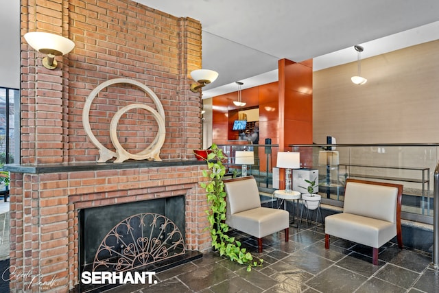 view of community lobby