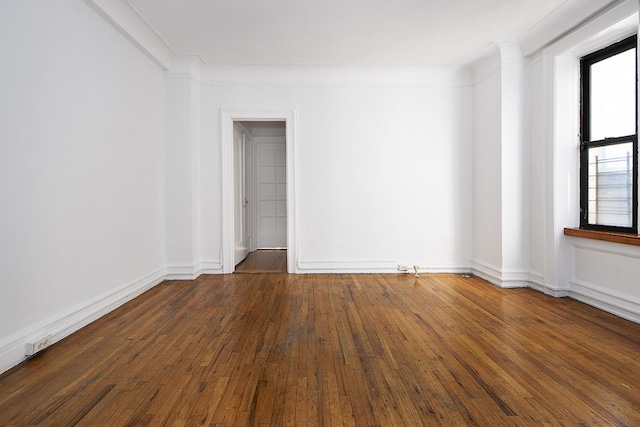 409 Edgecombe Ave Unit 1-D, New York City, NY 10032 - empty room featuring hardwood / wood-style flooring and baseboards