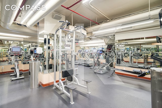 401 E 86th St Unit 15C, New York City, NY 10028 - view of exercise room