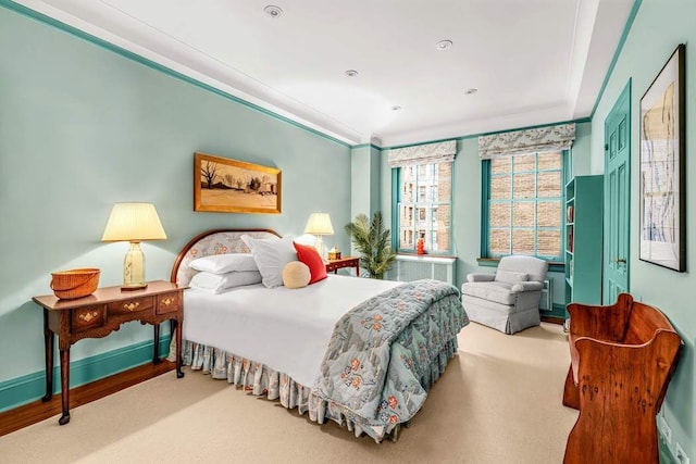 14 Sutton Pl S Unit 4C, New York City, NY 10022 - bedroom with ornamental molding
