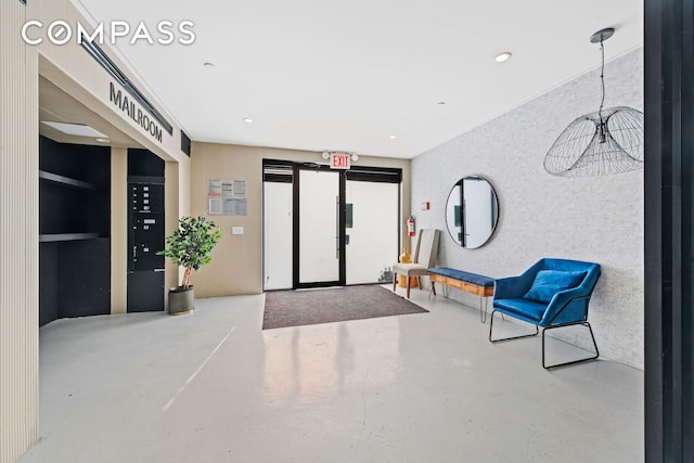 42 Rochester Ave Unit 3, New York City, NY 11233 - building lobby featuring recessed lighting