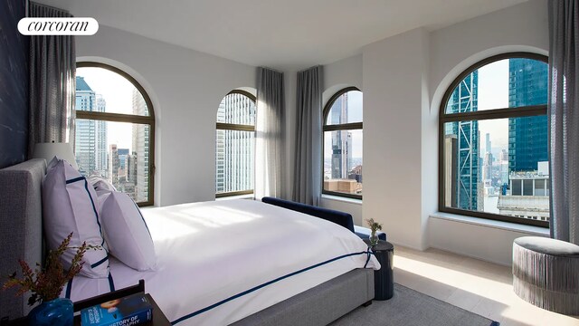 130 William St Unit 43C, New York City, NY 10038 - bedroom with a city view