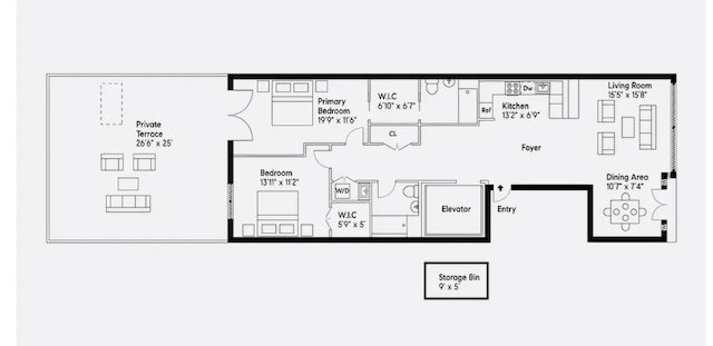 floor plan / room layout