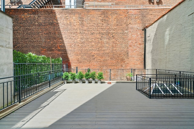 245 E 53rd St Unit 2, New York City, NY 10022 - view of wooden terrace