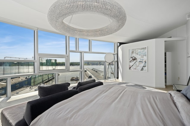100 11th Ave Unit 12-B, New York City, NY 10011 - bedroom featuring multiple windows and expansive windows
