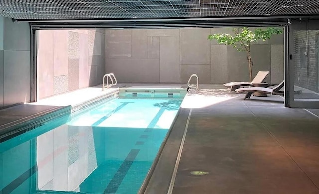 view of pool