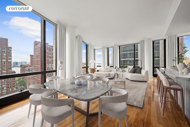 101 Warren St Unit 1720, New York City, NY 10007 - sunroom / solarium featuring plenty of natural light and a view of city