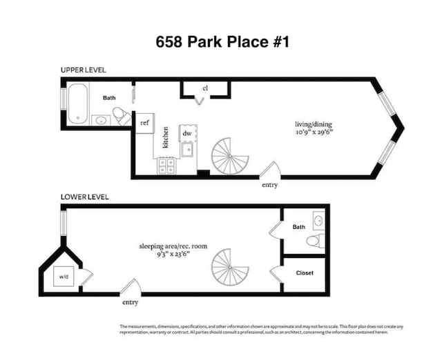 658 Park Pl Unit 1, New York City, NY 11216 - floor plan / room layout