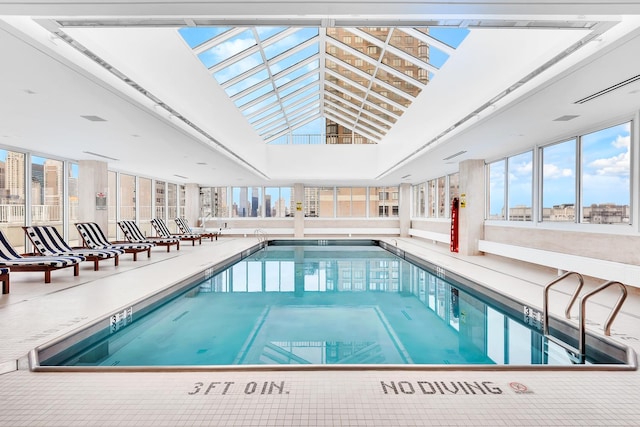 view of pool