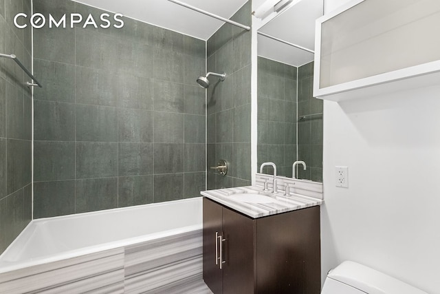 2-40 51st Ave Unit 2N, New York City, NY 11101 - full bath featuring shower / bathtub combination and vanity