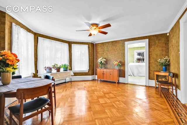 sunroom with baseboard heating