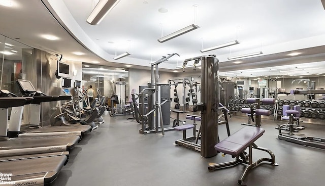 120 Riverside Blvd Unit 3N, New York City, NY 10069 - view of workout area