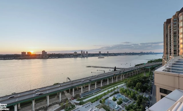 120 Riverside Blvd Unit 3N, New York City, NY 10069 - water view featuring nearby urban area