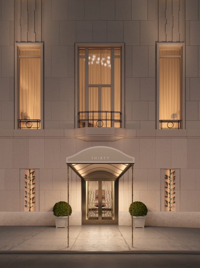 view of entrance to property