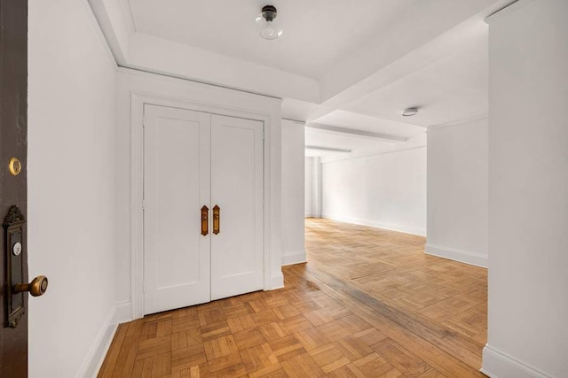 260 W End Ave Unit 3D, New York City, NY 10023 - hall featuring baseboards