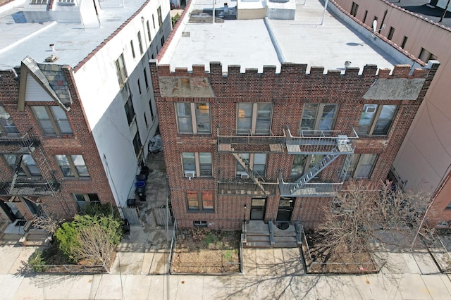 10-53 115th St, New York City, NY 11356 - view of apartment building / complex with stairway