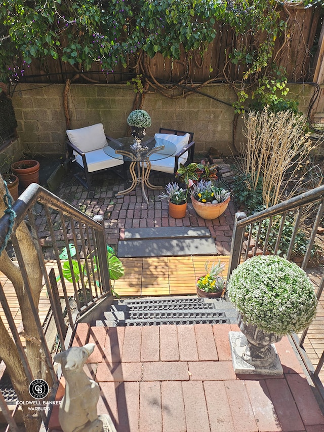 240 E 32nd St Unit 1A, New York City, NY 10016 - view of patio