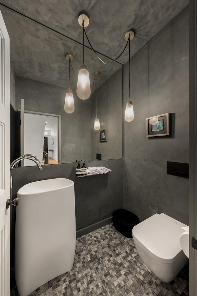 bathroom with toilet