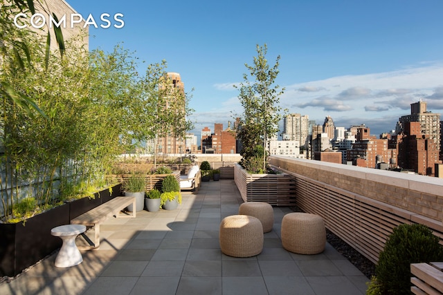 823 Park Ave Ph, Ph, New York City, NY 10021 - view of patio / terrace featuring a skyline view