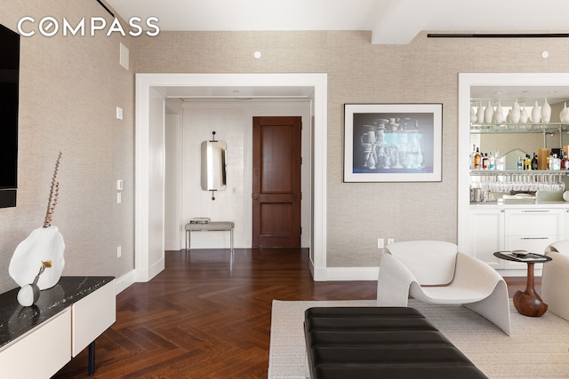 2 Park Pl Unit 35A, New York City, NY 10007 - living area with baseboards