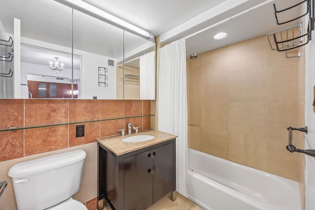 555 W 23rd St Unit S3Q, New York City, NY 10011 - full bath with shower / bathtub combination with curtain, toilet, and vanity