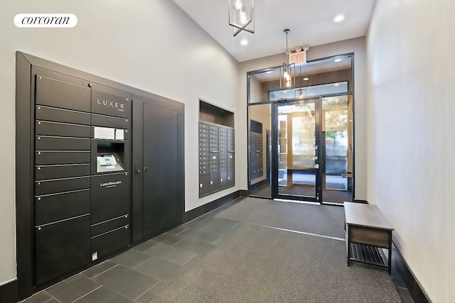 234 W 148th St Unit 5E, New York City, NY 10039 - building lobby with recessed lighting