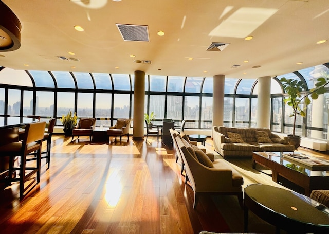 530 E 76th St Unit Ph35H36H, New York City, NY 10021 - common area with a city view and visible vents