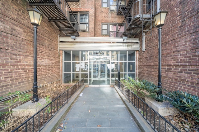 54 E 8th St Unit 6-L, New York City, NY 10003 - entrance to property featuring brick siding