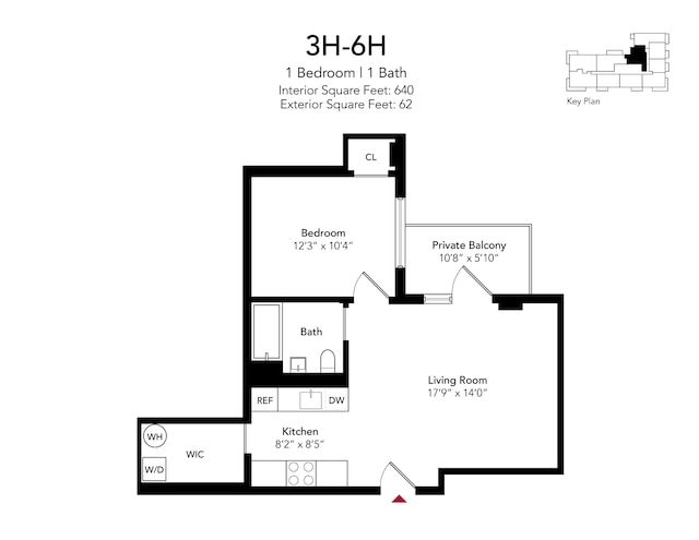 27-09 40th Ave Unit 6H, New York City, NY 11101 - property floor plan