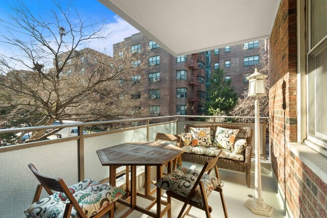 79-10 34th Ave Unit 3S, New York City, NY 11372 - view of balcony