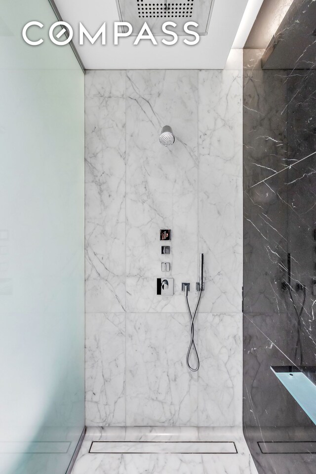 520 W 28th St Unit 18, New York City, NY 10001 - full bath featuring marble finish floor and a marble finish shower