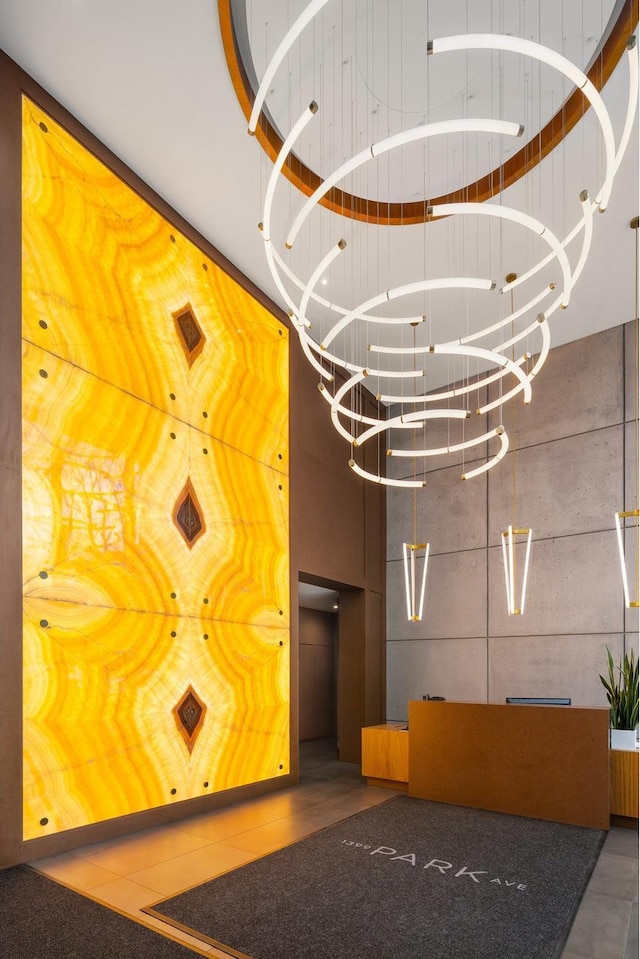view of building lobby