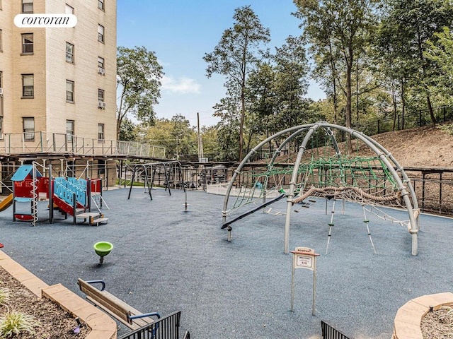 view of communal playground