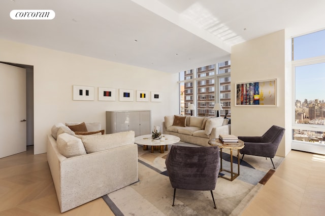 view of living room