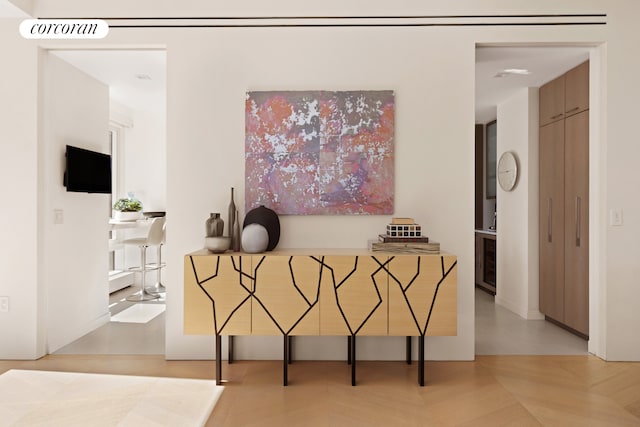 view of reception area